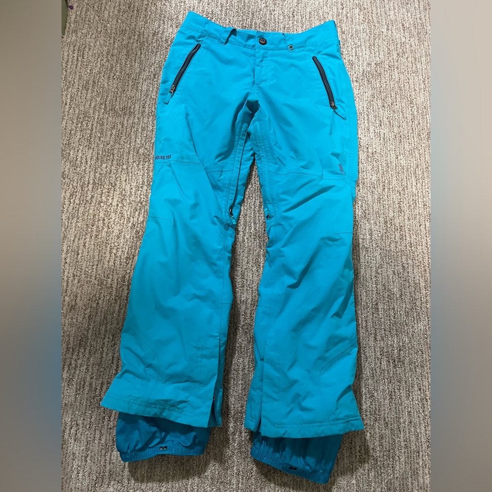 Burton Snow Pants Women's Teal Blue Teal Dryride Snowboard, Medium